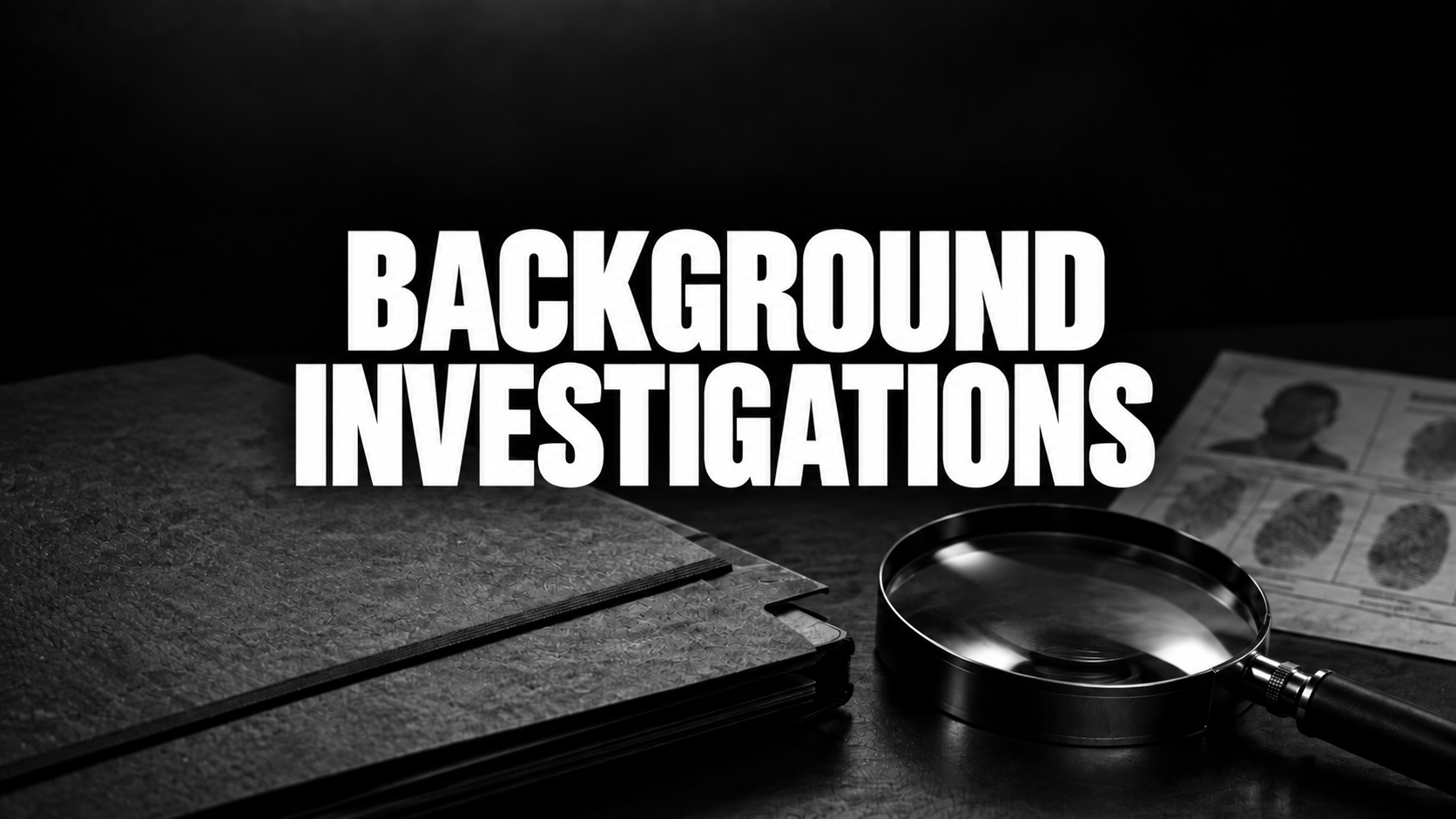 Background Investigations Detective